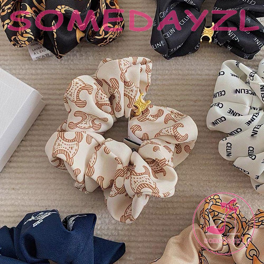 Dây Cột Tóc Cỡ Lớn Phong Cách Hàn Quốc Dễ Thương Thời Trang Mùa Hè Cho Nữ