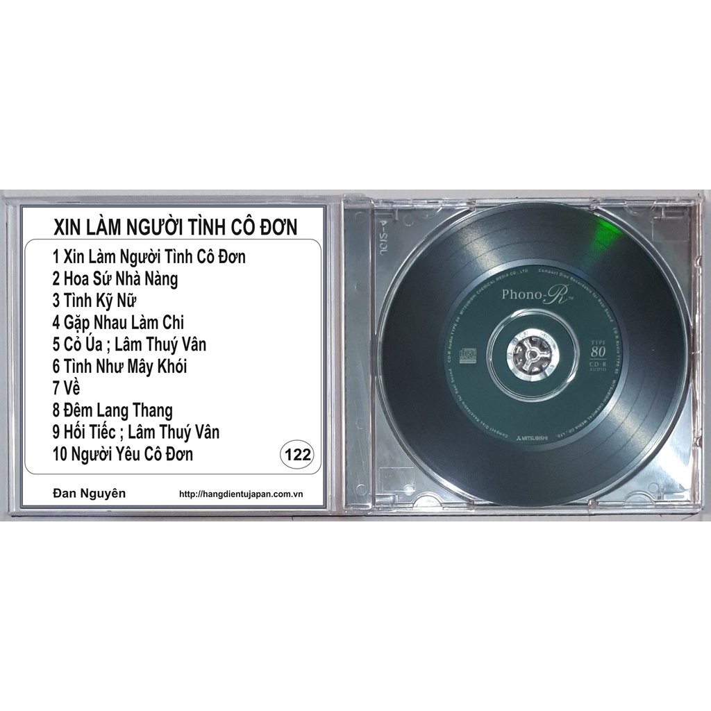 Bộ 5 cd nhạc vàng dan nguyen âm thanh chất lượng cao