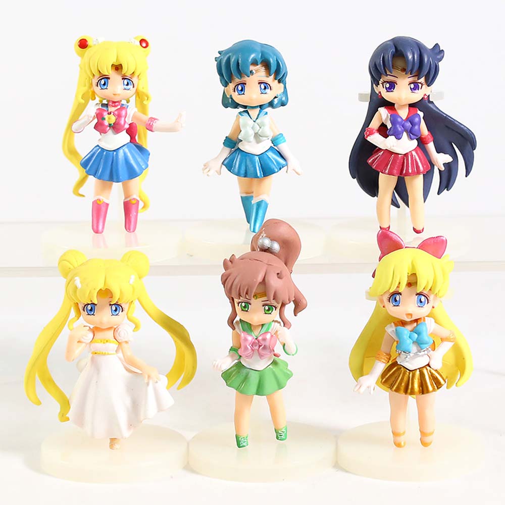 SAILOR MOON Mô Hình Nhân Vật Hoạt Hình Thủy Thủ Mặt Trăng