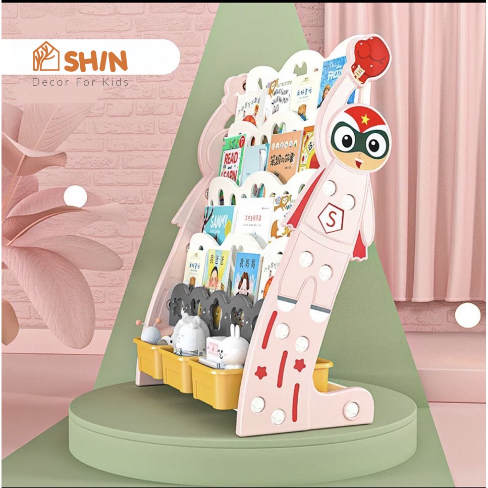 Kệ sách trẻ em siêu nhân