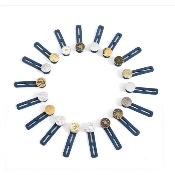 Nút cài quần dài lưng thun cá tính dành cho nữ