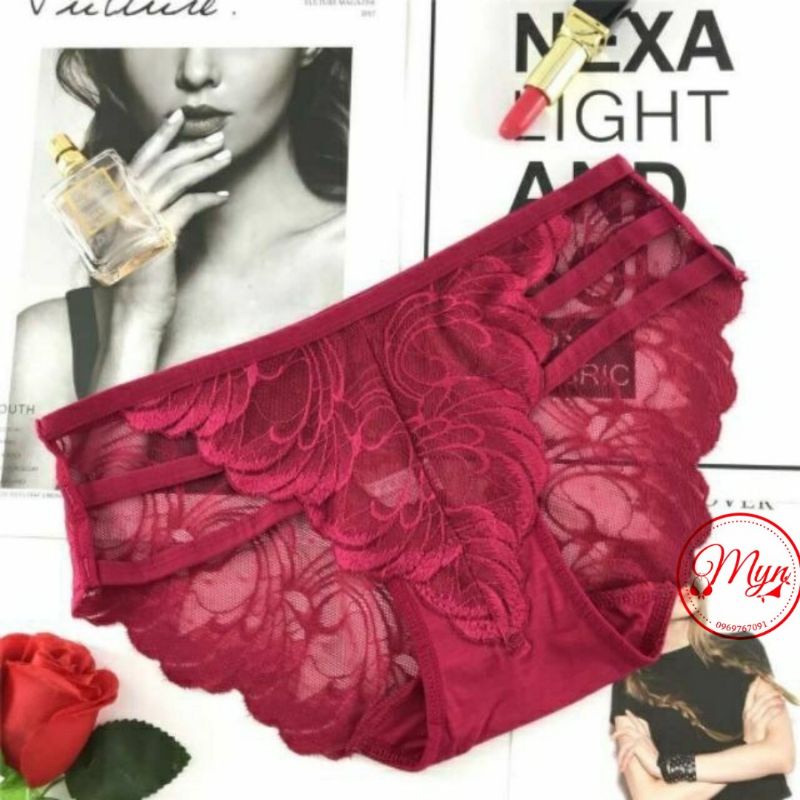 [Mã 12FASHIONSALE1 giảm 10K đơn 50K] QUẦN LÓT REN SEXY HỌA TIẾT REN ĐỘC ĐÁO CUỐN HÚT | BigBuy360 - bigbuy360.vn