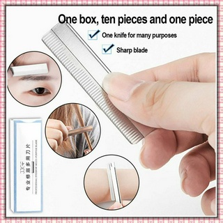 [Hàng mới về] Set 1 Dao Cạo Lông Mày Bằng Thép Không Gỉ Chất Lượng Cao