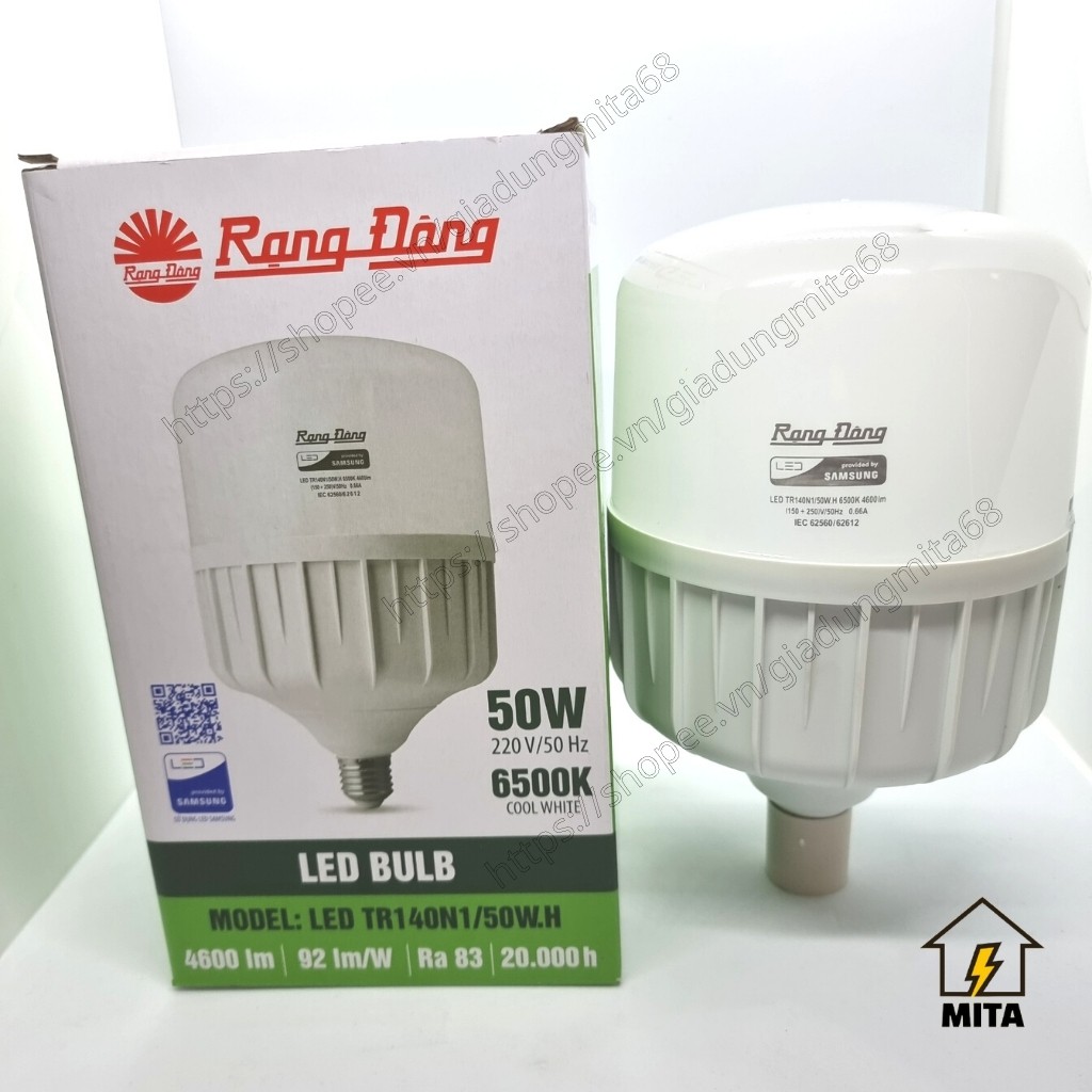 Bóng LED Rạng Đông, ChipLED SAMSUNG, 30W-40W-50W-80W - MITA