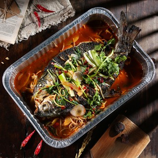 HỘP NHÔM, KHAY GIẤY BẠC đựng thực phẩm dùng 1 lần có ngăn có nắp đa dạng kích cỡ Dalaco.decor