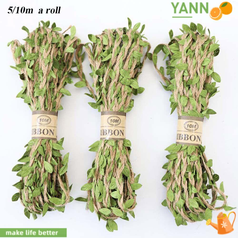 Cuộn Dây Đay 1 5 / 10M Phong Cách Cổ Điển Độc Đáo Trang Trí Tiệc Cưới DIY