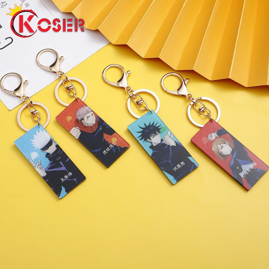 1 móc khóa acrylic hoạt hình Itadori Yuji Fushiguro Megumi Gojo Satoru