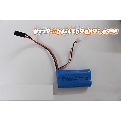Pin sạc 7.4V dung lượng 1500mAh dành cho máy bay trực thăng F-Series F49