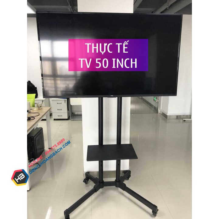 [Thiết Kế Mới] Giá Treo Tivi Di Động Nhập Khẩu 32-55 Inch - Giá Treo Tivi Dành Cho Hội Nghị Trực Tuyến