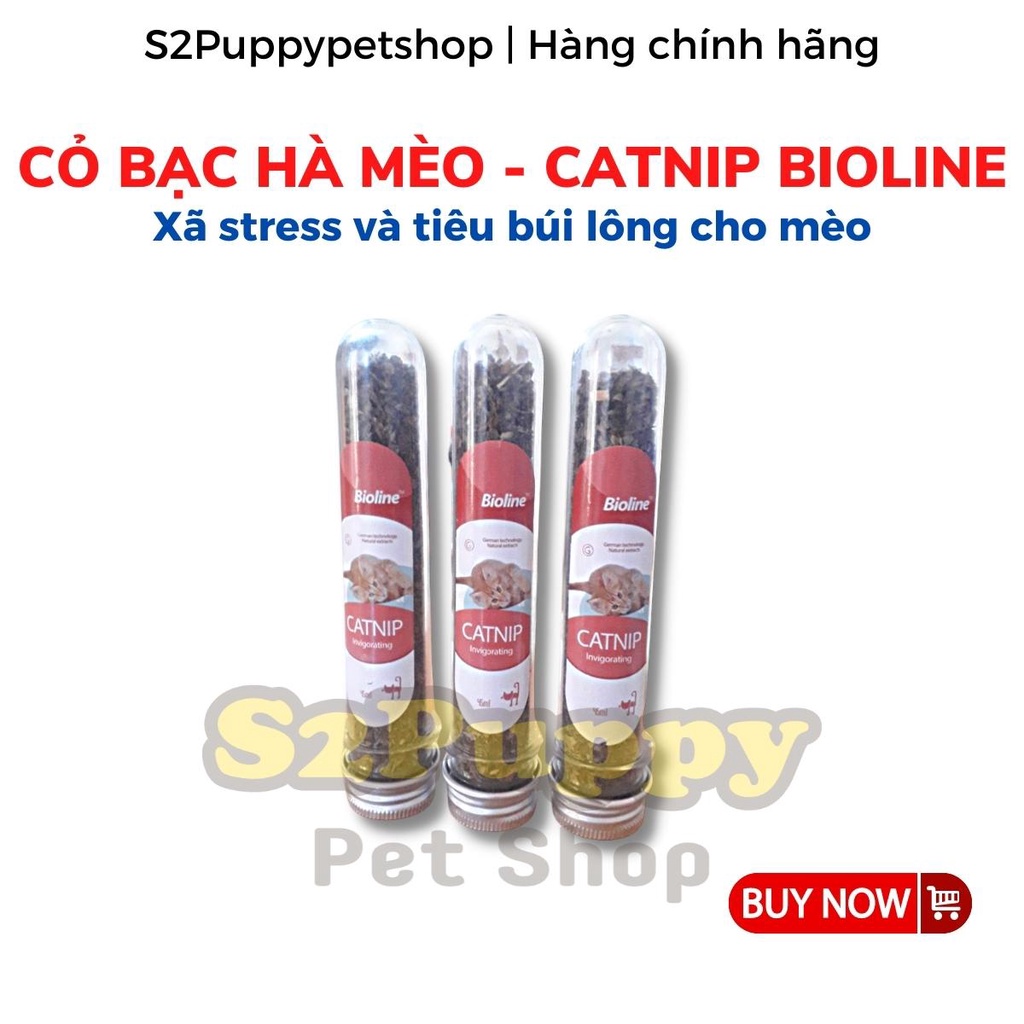Catnip cho Mèo - Cỏ Catnip Bioline 45ml