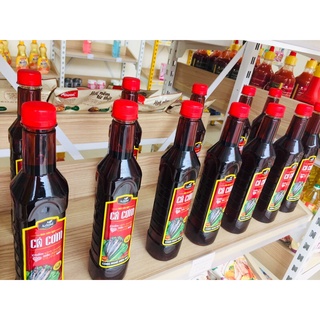 NƯỚC MẮM NGON ASHIMI CÁ CƠM 500ML (tặng 1 chai nước tương 230ml)