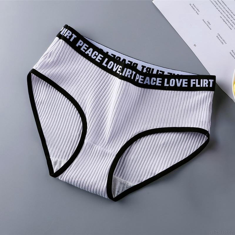 Women Comfort Breathable Letters Waist Yoga Girl Panties | BigBuy360 - bigbuy360.vn