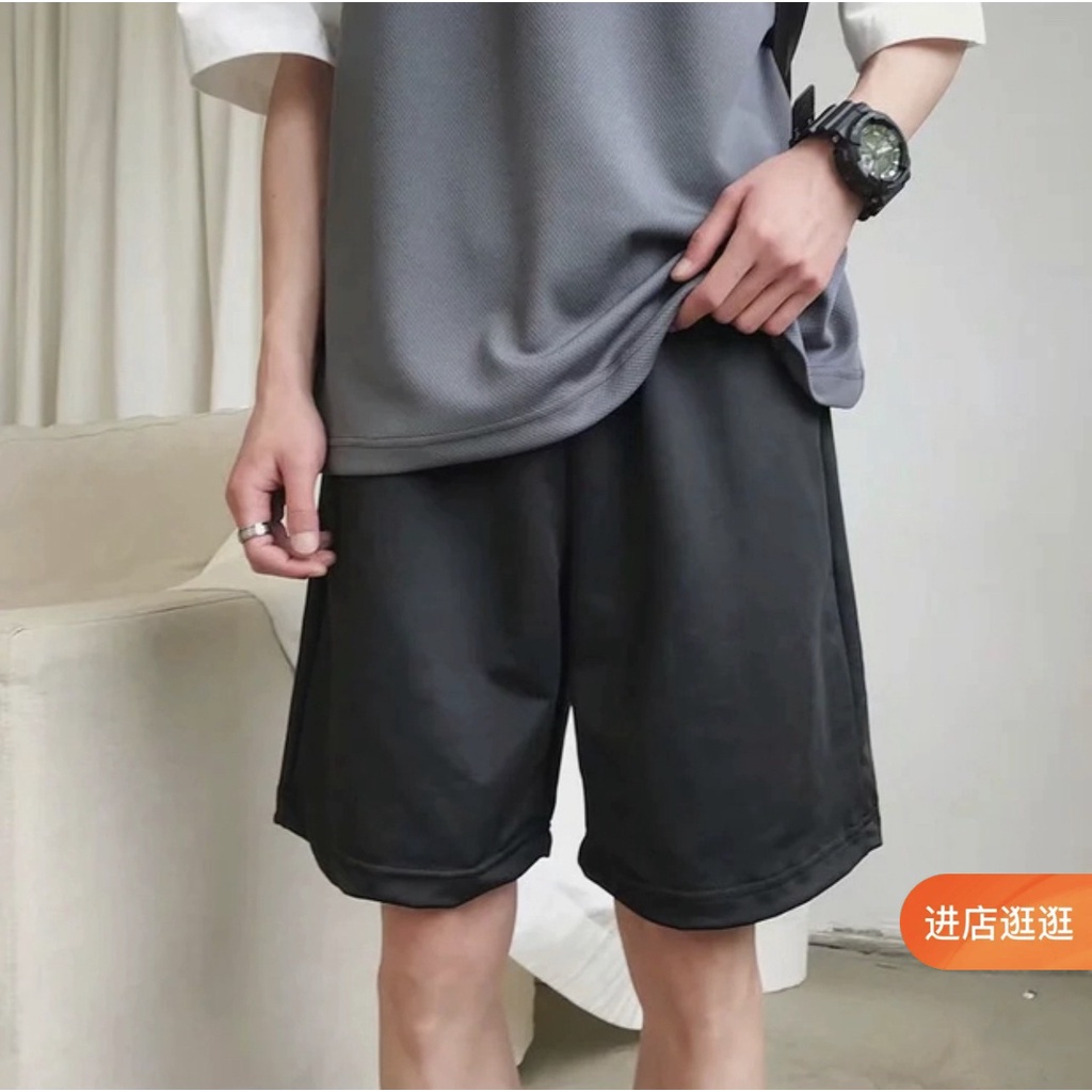 Quần unisex nam nữ thể thao basic 3 màu Trơn dáng oversize phong cách đường phố Hàn Quốc Ulzzang