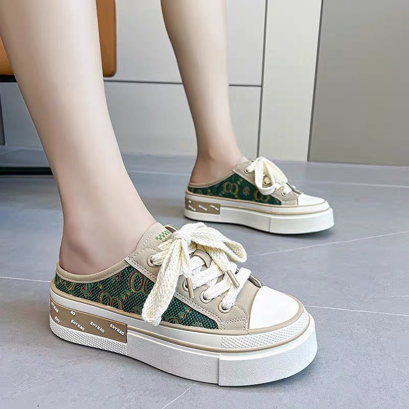 Giày sục nữ đạp gót OO siêu đẹp