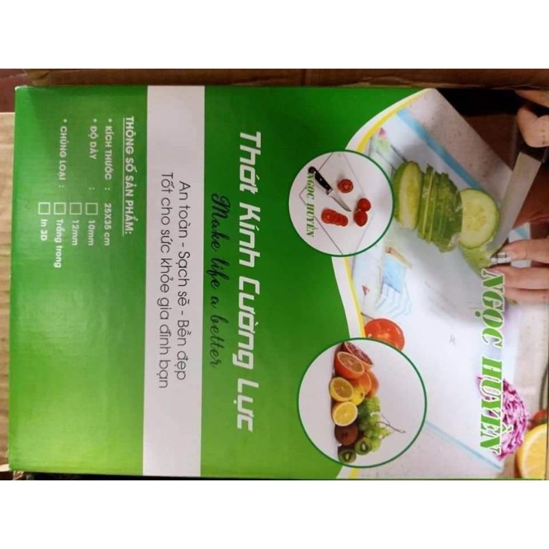 Thớt Kính Cường Lực