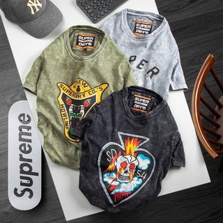 Áo Phông Nam Nữ, Áo Thun Unisex Cotton Co Giãn Vải Washed Cực Ngầu Hot Trend 2021