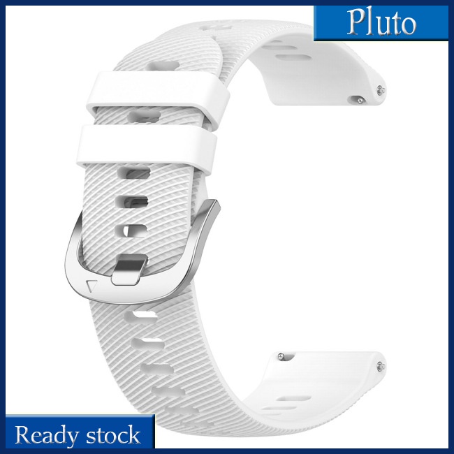 Mới Dây Đeo Thay Thế 20mm Bằng Silicon Khóa Inox Cho Đồng Hồ Thông Minh Samsung Garmin Venu