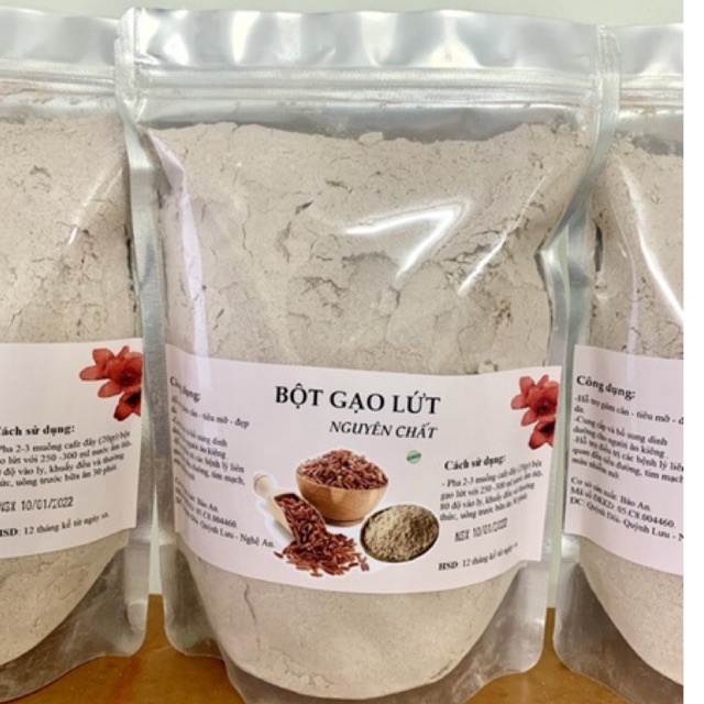 1kg Bột gạo lức huyết rồng giảm cân ăn kiêng thực dưỡng