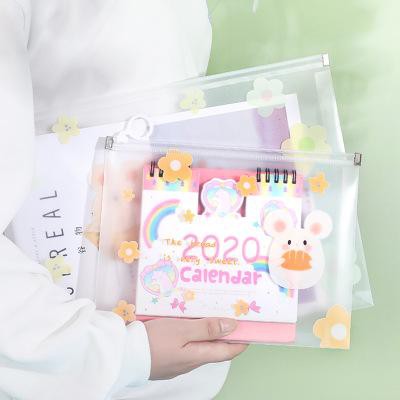 Hộp bút hamster pheobe dẹt HB234 Hộp bút dễ thương 18x23cm