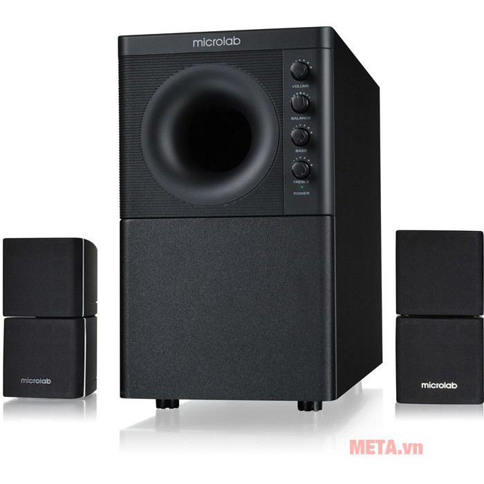 Loa Vi Tính Microlab X3 21Wx2+56W RMS 2.1 ( Đen ) - Hàng Chính Hãng BH 1 Năm