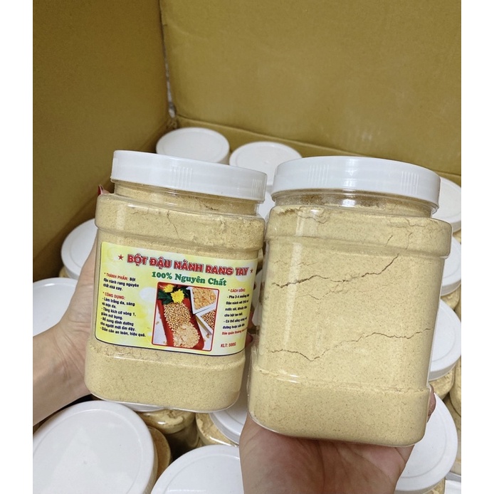Bột đậu nành nguyên chất hỗ trợ giảm cân Hộp 500g