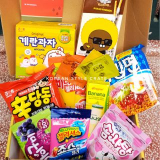 Snack box Hàn Quốc tháng 6