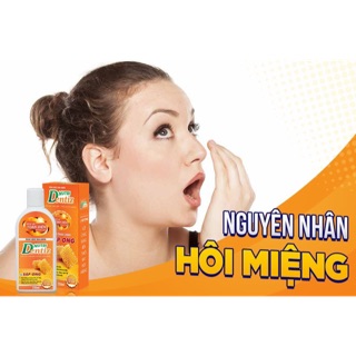 Dung dich nha khoa dentiz nutri giảm hôi miệng