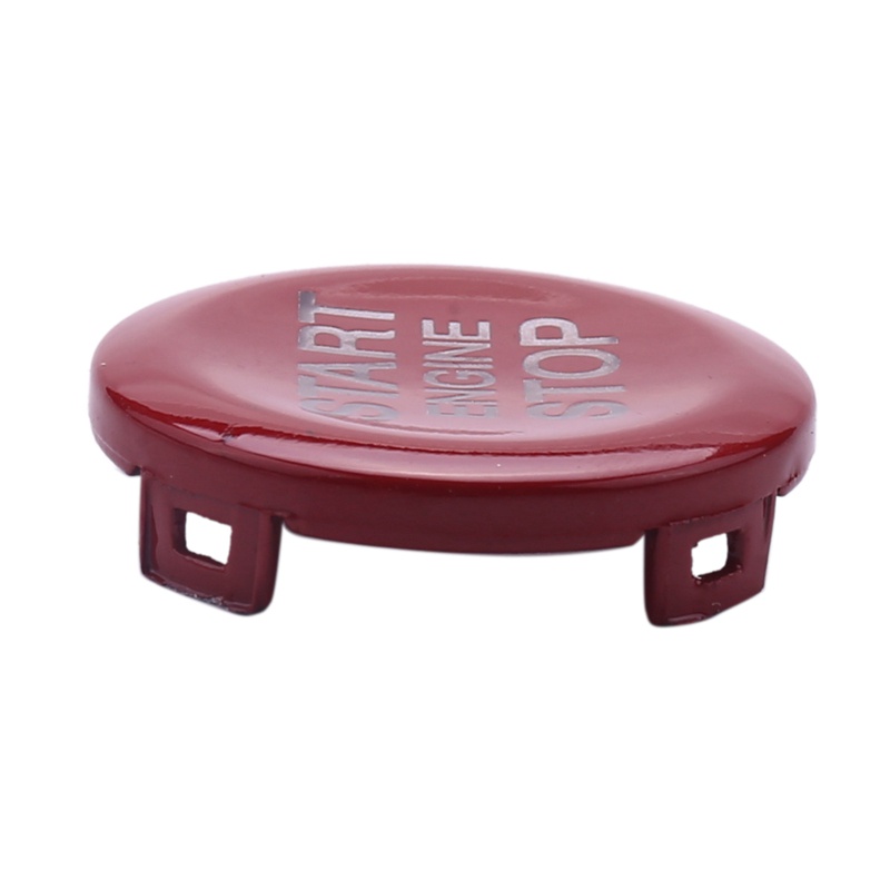 Viền Bọc Nút Khởi Động Xe Hơi Bằng ABS Màu Đỏ Cho Alfa Romeo Giulia Stelvio 2017 2018