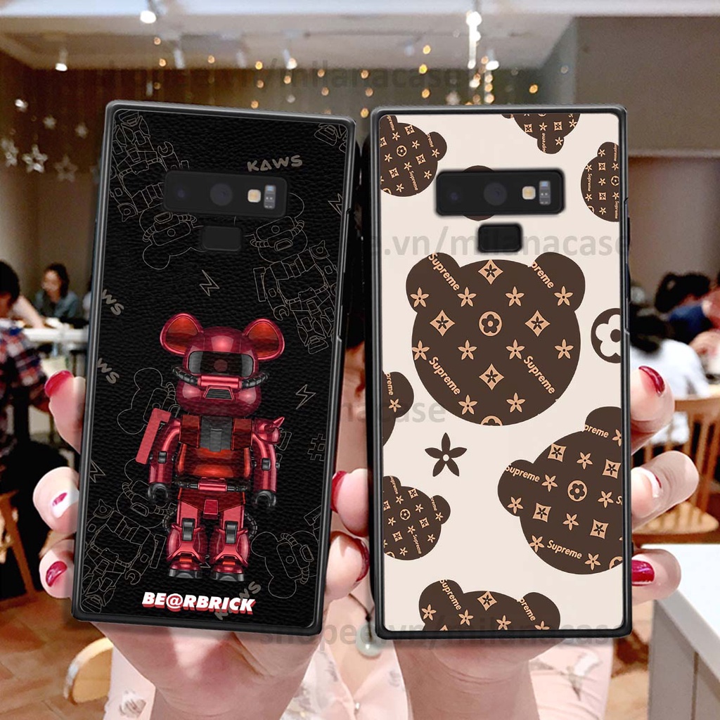 Ốp Samsung Note 9 gấu be@rBrick gấu Teddy Kaws siêu đẹp, phong cách, cá tính
