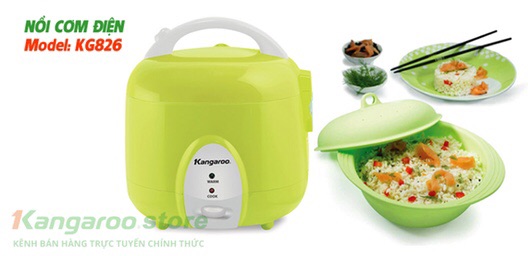 Nồi Cơm Điện Kangaroo KG826 Lòng Dày BH Toàn Quốc