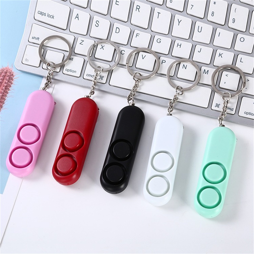 Móc Khóa Báo Động Khẩn Cấp Nhỏ Gọn Chống Tấn Công An Toàn Cho Nữ