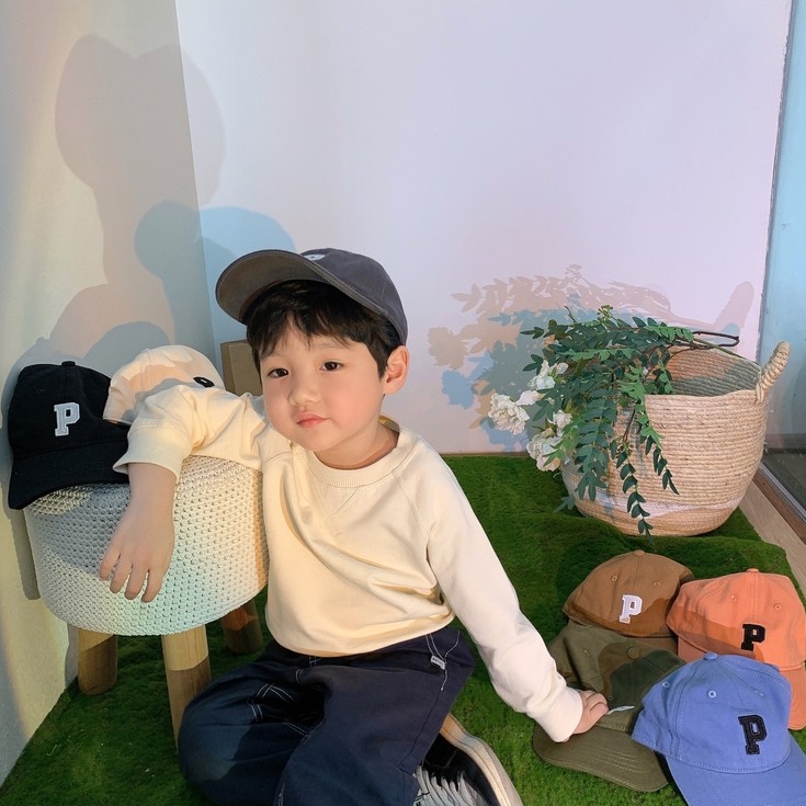 Mũ Lưỡi Trai Phong Cách Hàn Quốc Cá Tính Cho Bé