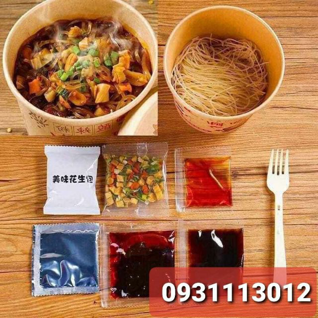 Một  thùng gồm 6 ly miến cay Trùng Khánh thần thánh 108g.ly | BigBuy360 - bigbuy360.vn