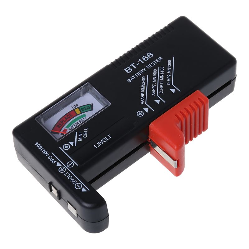 Thiết Bị Kiểm Tra Pin Aa Aaa C D 9v Nút Tiện Dụng