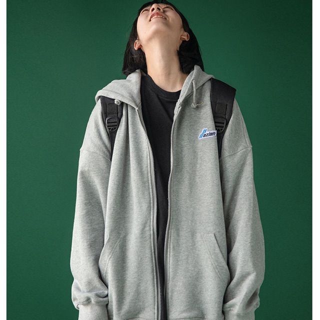 Áo nỉ khoá thêu chữ | BigBuy360 - bigbuy360.vn