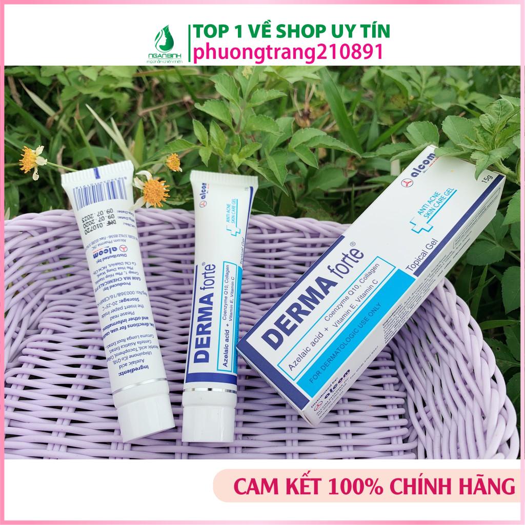 Gel Mờ Thâm Mụn Giảm Thâm,Viêm Gamma Chemicals Derma Forte 15gr