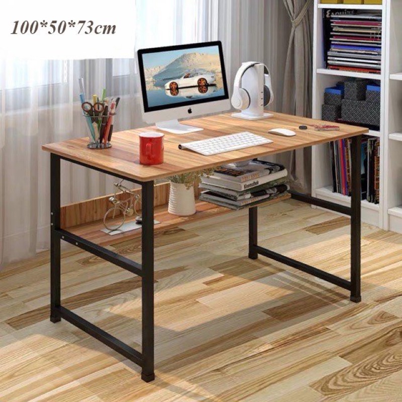 BÀN MÁY TÍNH, BÀN HỌC SINH (100*45*73cm) sẵn