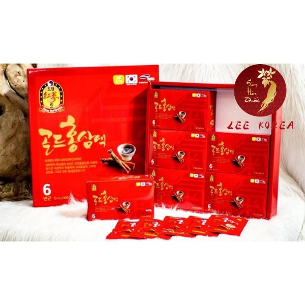 Hộp 30 gói nước hồng sâm 6 năm Korea Red Ginseng Drink Dream Hàn Quốc