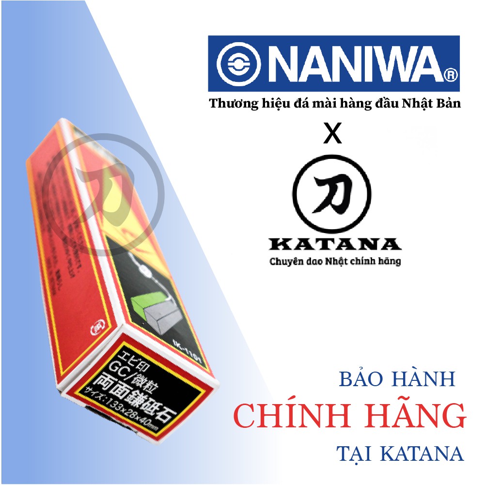 Đá mài Naniwa Nhật Bản 2 mặt độ mịn #150/#800 (133x28x36)