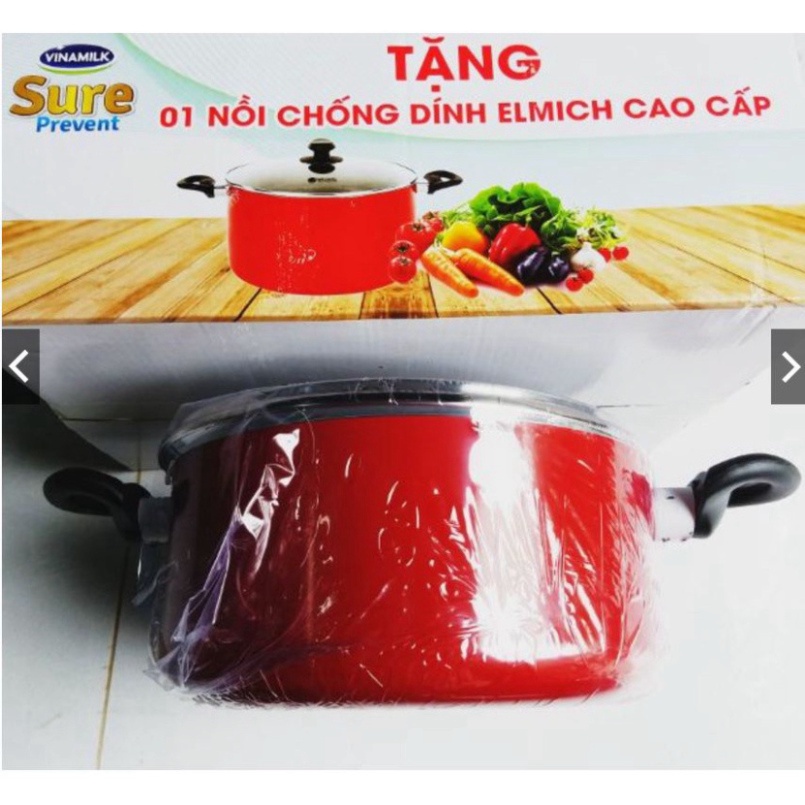Nồi hộp kim nhôm chống dính Elmich 24cm BLGBBĐ