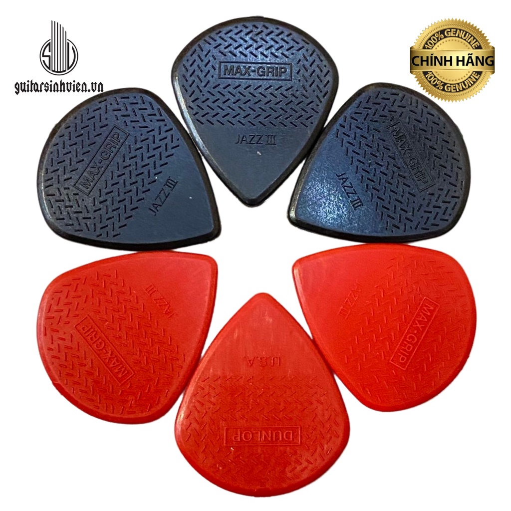 Pick Gãy Đàn Guitar Dunlop Nhiều Mẫu Mã - Chính Hãng Mỹ - Ultex - Maxgrip - Jimdunlop - big stubby