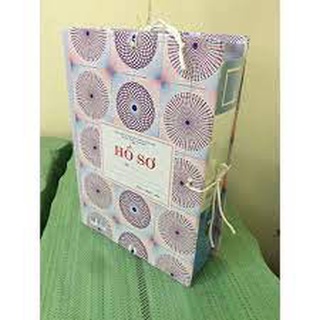 Cặp hồ sơ 3 dây giấy gáy vải hàng đẹp