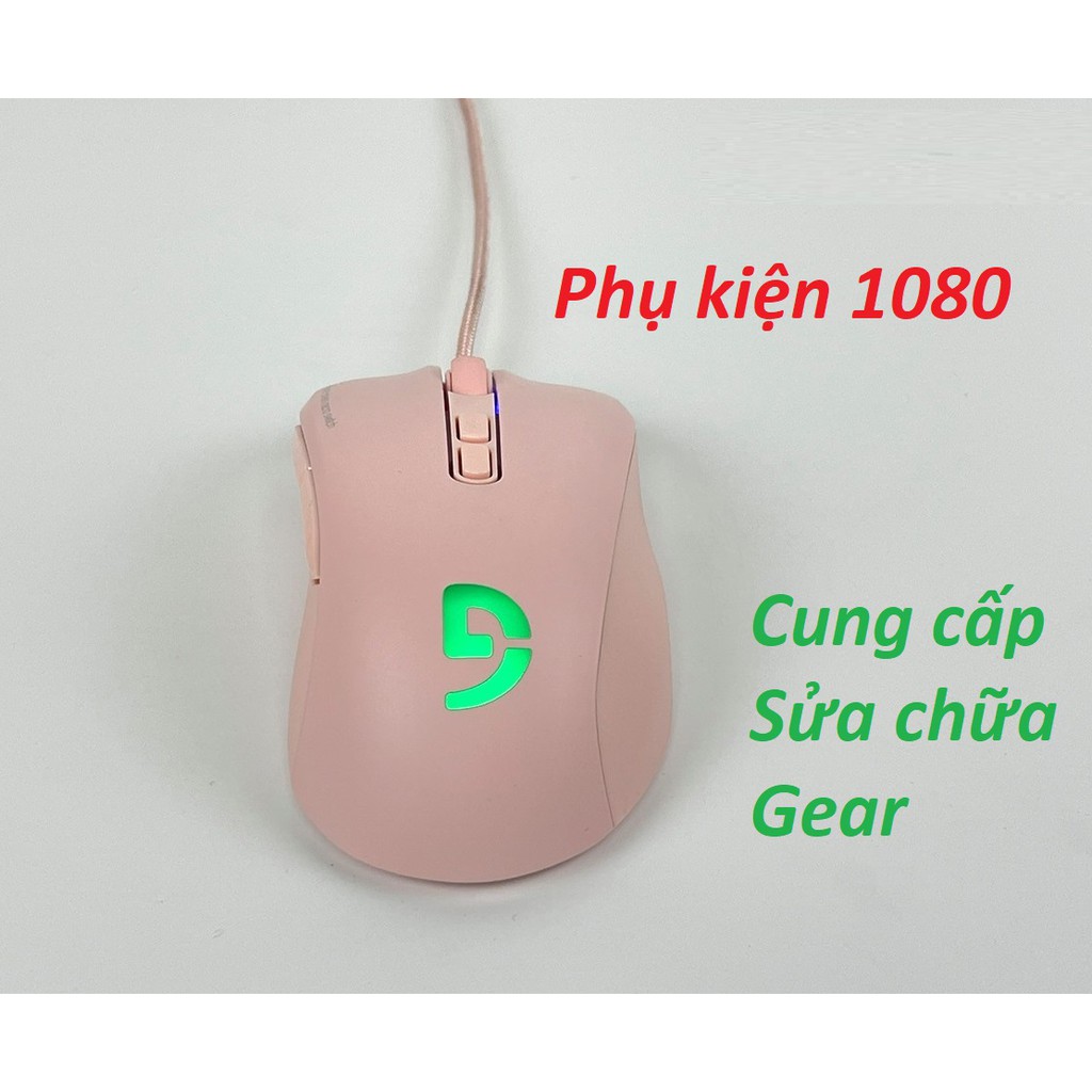 Chuột Fuhlen G90 pink chính hãng led RGB Bảo hành 2 năm