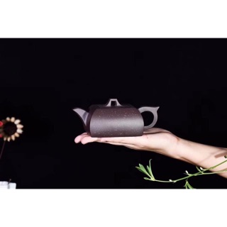 Ấm trà tử sa Nghi Hưng Nguyên Khoáng Tử Nê Tứ Phương