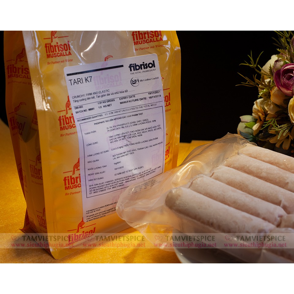 Phụ gia tạo giòn dai Tari k7