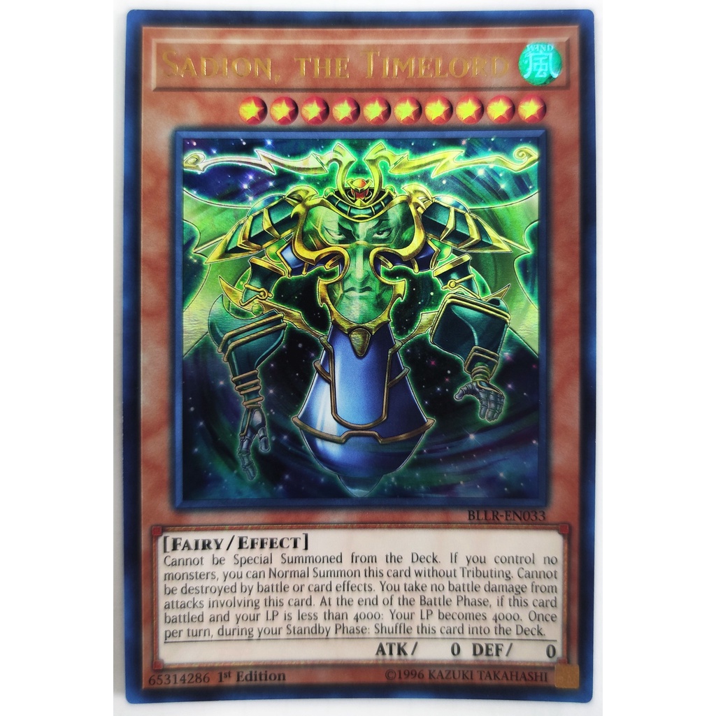 [Thẻ Yugioh] Sadion, the Timelord |EN| Ultra Rare (5D's)