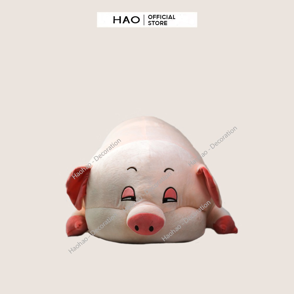 Gấu bông Haohao mẫu Lợn Ủn Ỉn kích thước 70cm