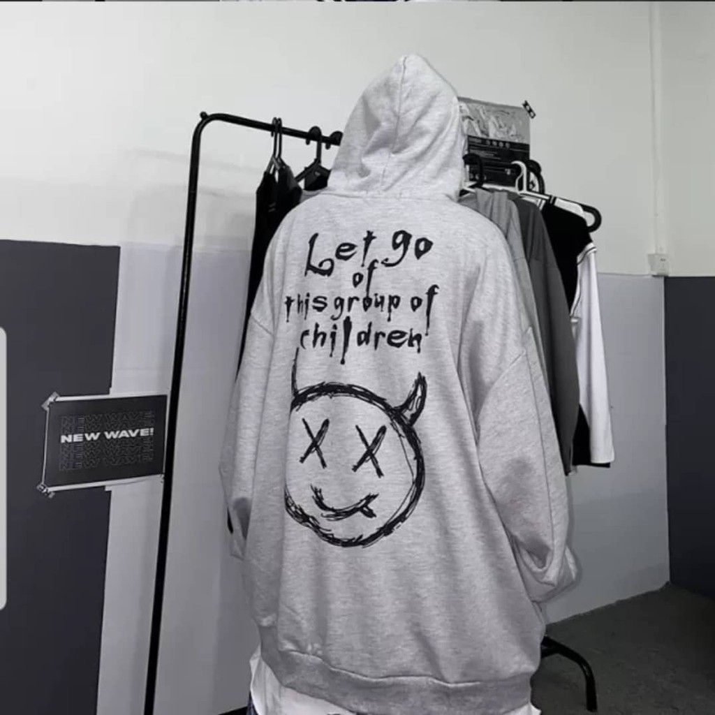 Áo khoác nỉ let go - ẢNH THẬT