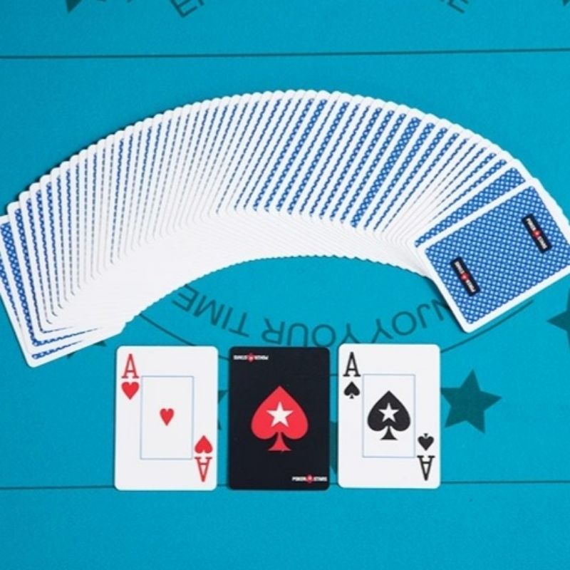 Bộ bài Poker Stars cao cấp chuẩn thi đấu
