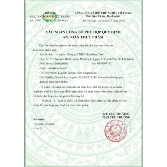 Canxi Childlife Mỹ dạng nước 473ml bổ sung calcium, kẽm và magie cho bé từ 6 tháng đến 12 tuổi